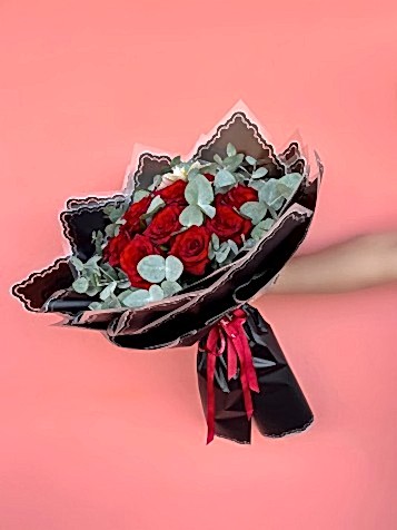 15’li Kırmızı Gül Buketi