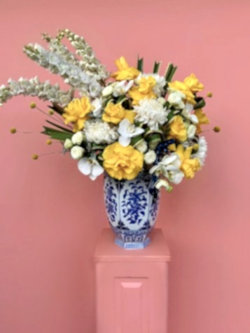 Bleu Blanc Özel Vazoda Grand Deluxe Aranjman