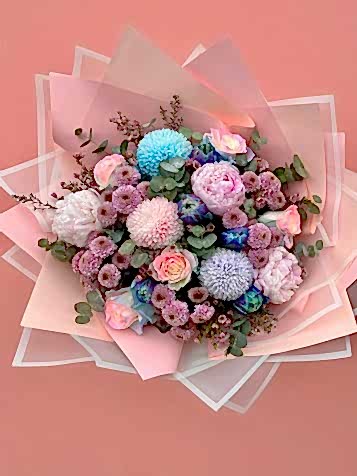 Blush Candy Karışık Lüks Buket