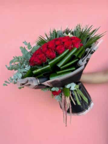 Bonita Kırmızı Gül Buketi