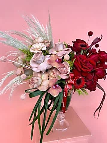 Cappuccino & Red Aranjman