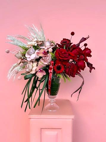 Cappuccino & Red Aranjman