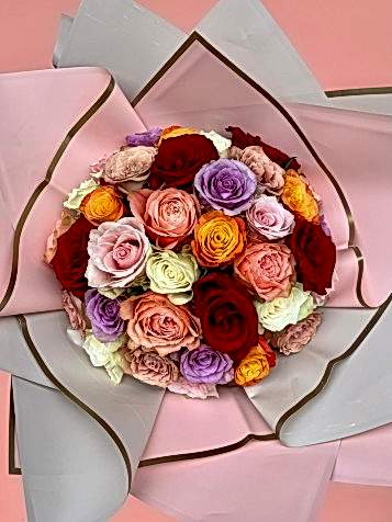 Carina Karışık Gül Buketi