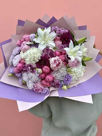 Violet Symphony Karışık Lüks Buket