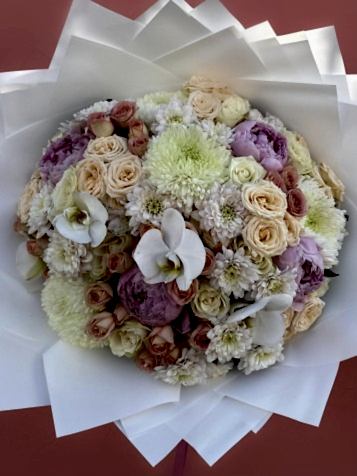 Blanc Amour Karışık Özel Buket