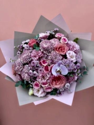 Blush Hermosa Karışık Buket