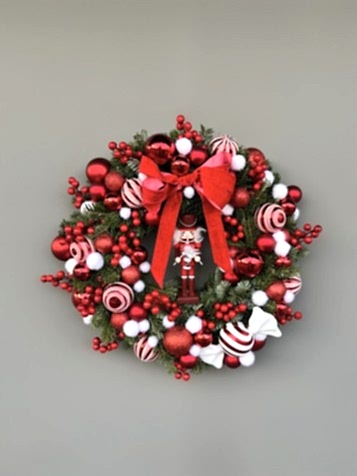 Red Candy Özel Tasarım Sınırlı Sayıda Yılbaşı Kapı Süsü