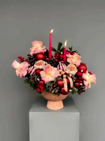 Winter Rose Yılbaşı Aranjmanı