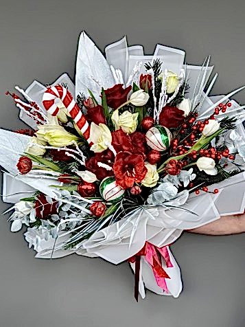 Winter Tale Özel Tasarım Lüks Yeni Yıl Buketi