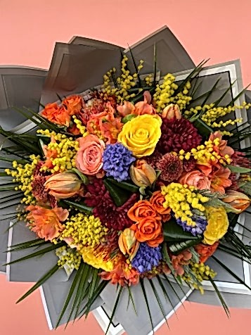 Sombre Karışık Lüks Buket