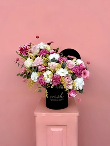 Siyah Kadife Kutuda Pia Aranjman