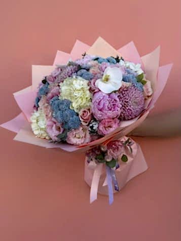 Pink Cloud Lüks Karışık Buket