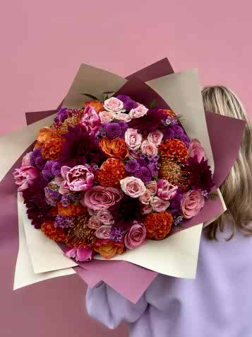 Passion Glow Karışık Lüks Buket