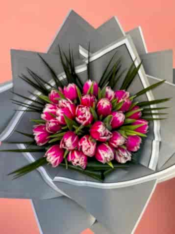 Florie Pembe Lale Buketi