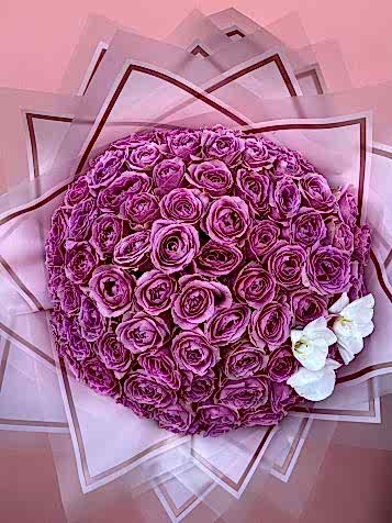 Grand Deluxe Wham Pembe Gül Buketi