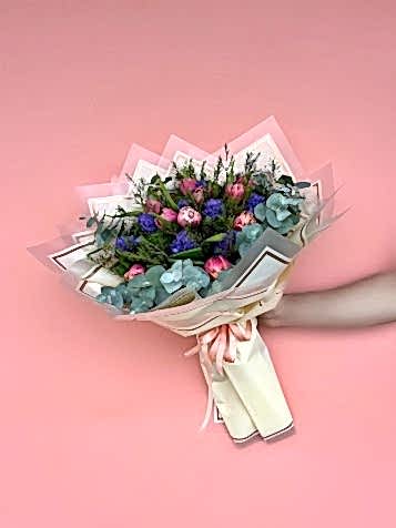 Lale & Sümbül Buketi