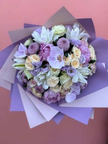 Lilac Daydream Lüks Karışık Buket