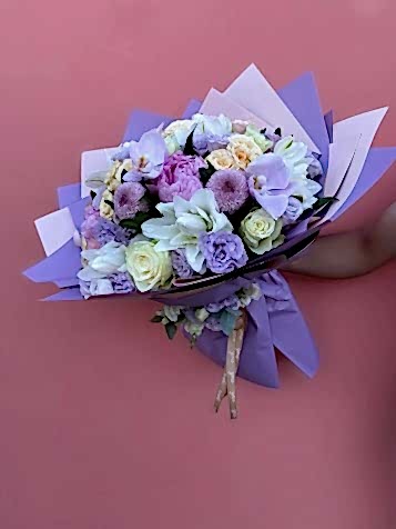 Lilac Daydream Lüks Karışık Buket