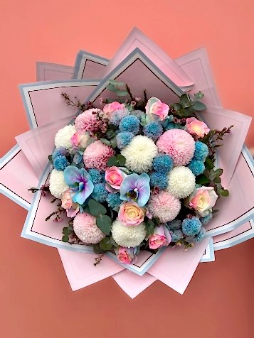 Marshmallow Bloom Lüks Buket