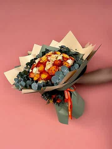 Odin Karışık Gül Buketi