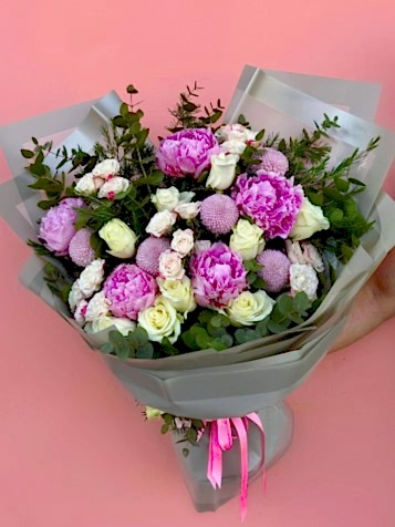 Peony Passion Şakayıklı Karışık Buket