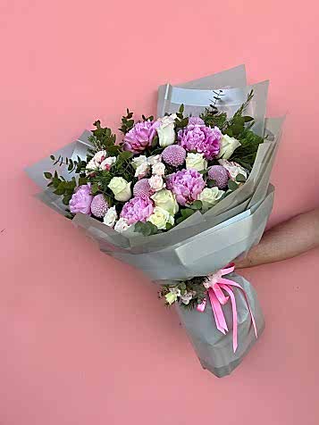 Peony Passion Şakayıklı Karışık Buket