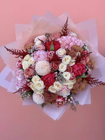 Sweet Blush Karışık Lüks Buket